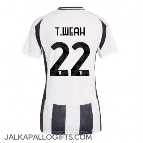 Juventus Timothy Weah #22 Kotipaita Naiset 2024-25 Lyhythihainen